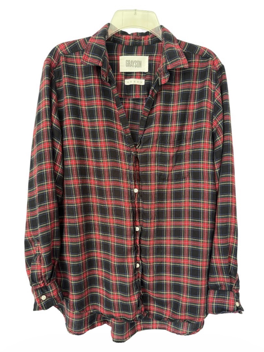 Grayson the Hero / Anthropologie Shirt Size 5 (xl) plaid
